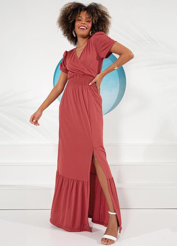 Rosalie - Vestido Terracota em Malha 3