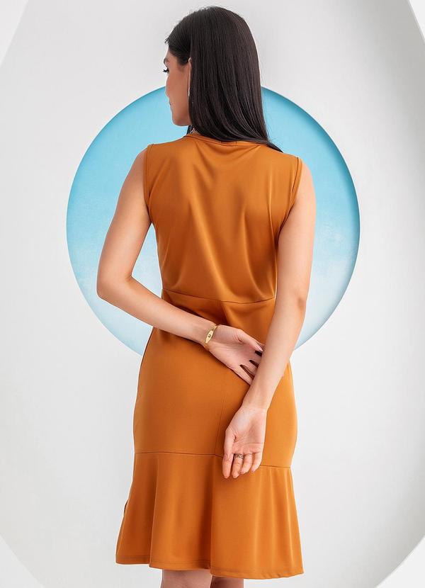 Rosalie - Vestido Caramelo em Malha 2