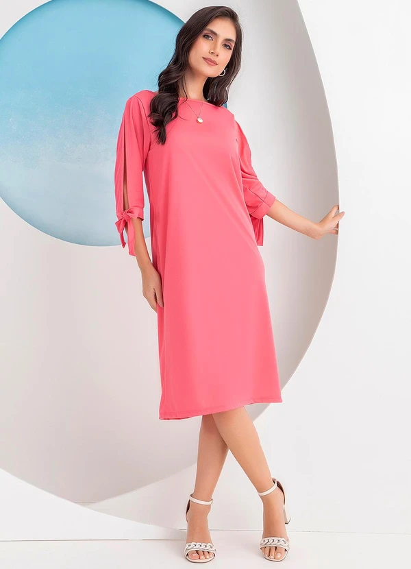 Rosalie - Vestido Coral em Malha 3