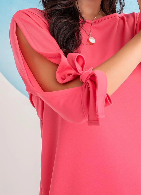 Rosalie - Vestido Coral em Malha 5