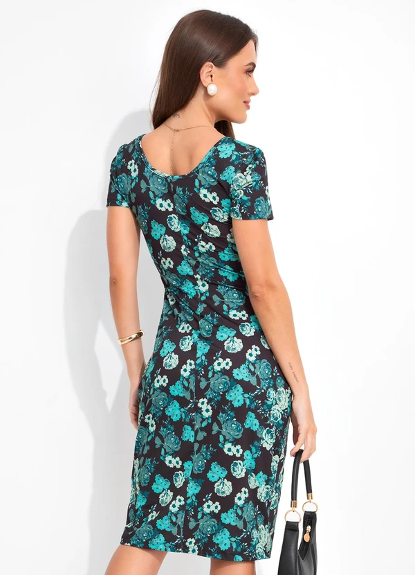 Rosalie - Vestido Estampado em Malha de Poliéster 2