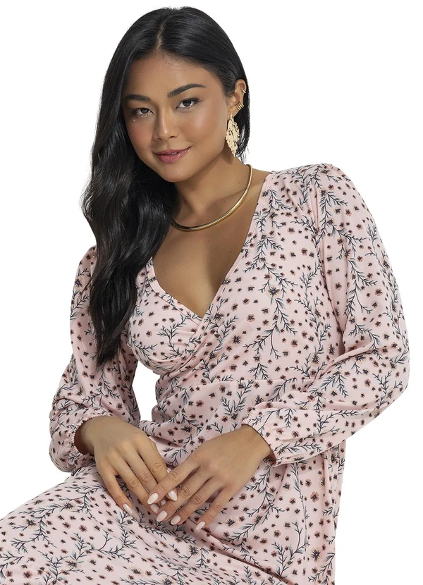 Rosalie - Vestido Floral Delicado em Malha 6