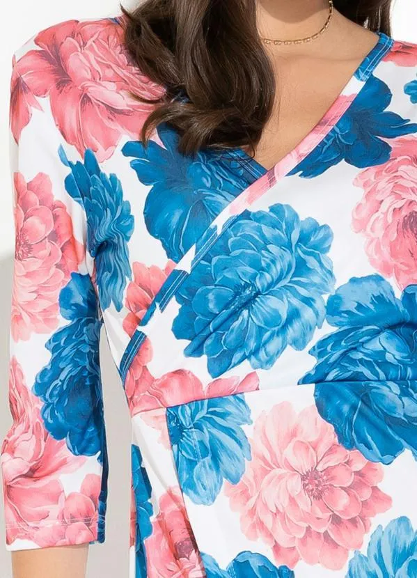 Rosalie - Vestido Floral Transpassado 3