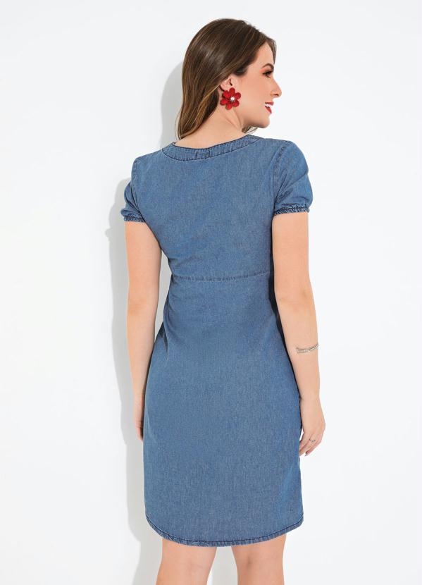 Rosalie - Vestido Jeans com Botões 2