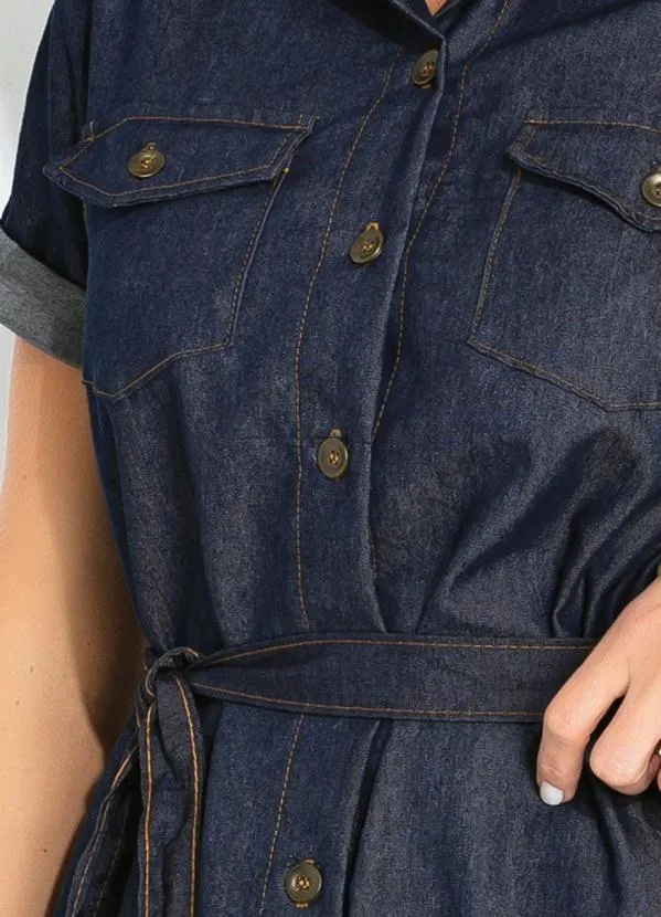 Rosalie - Vestido Jeans Estilo Chemise 3