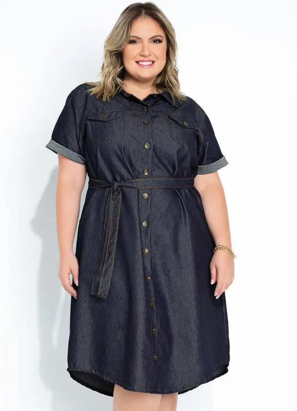 Rosalie - Vestido Jeans Estilo Chemise 6