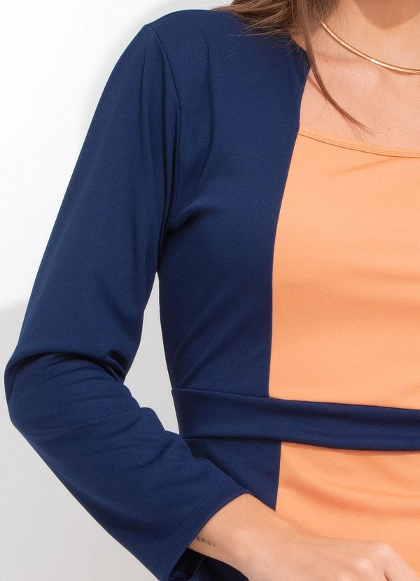 Rosalie - Vestido Pêssego em Malha 4