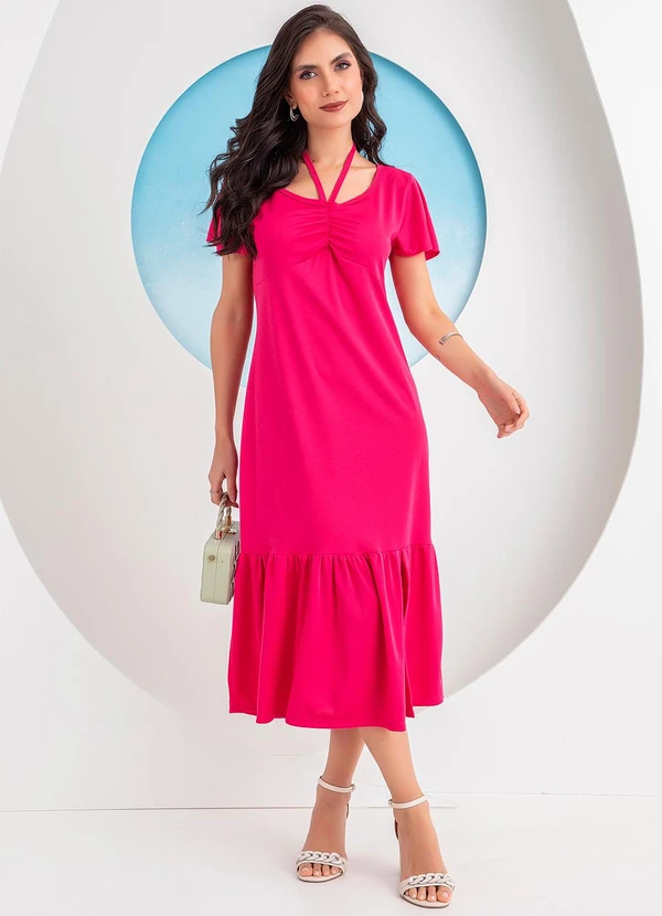 Rosalie - Vestido Pink em Malha 3