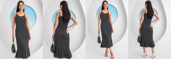 Vestido Po Delicado em Malha