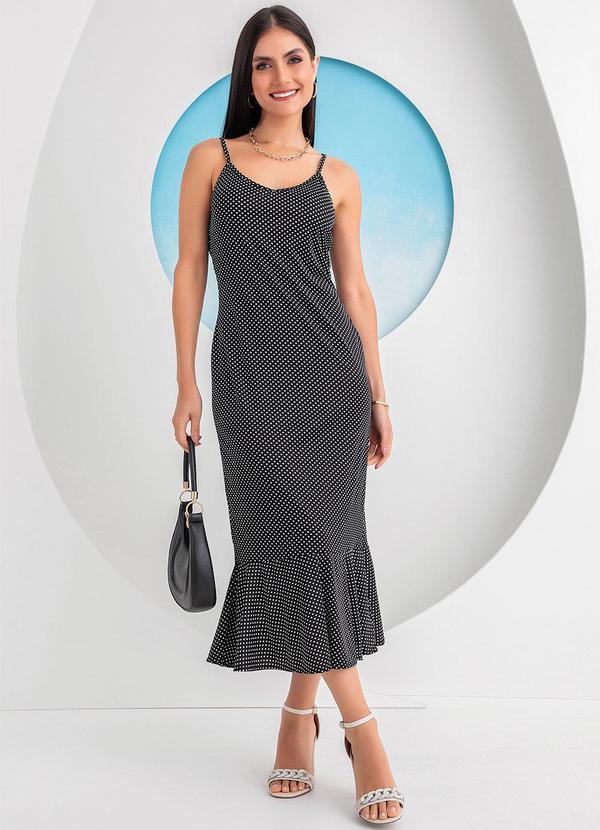 Rosalie - Vestido Poá Delicado em Malha 3