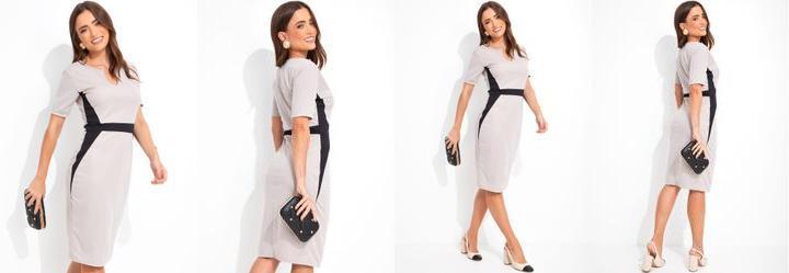 Vestido Preto em Malha