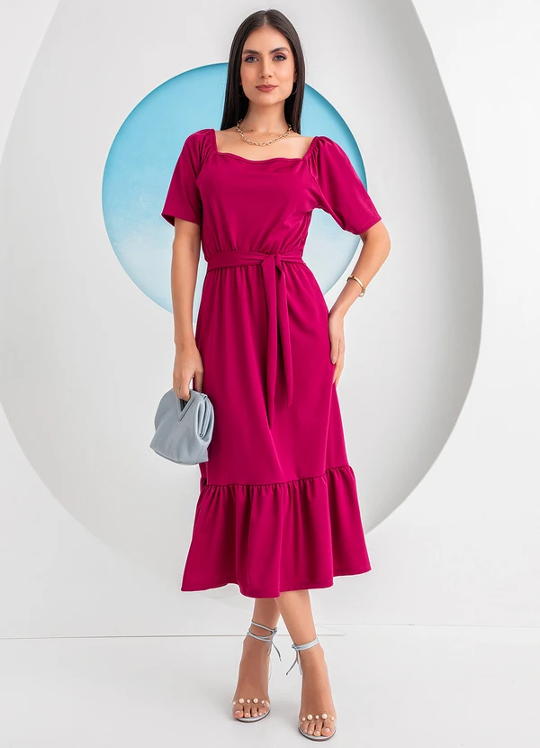 Rosalie - Vestido Púrpura em Malha 3