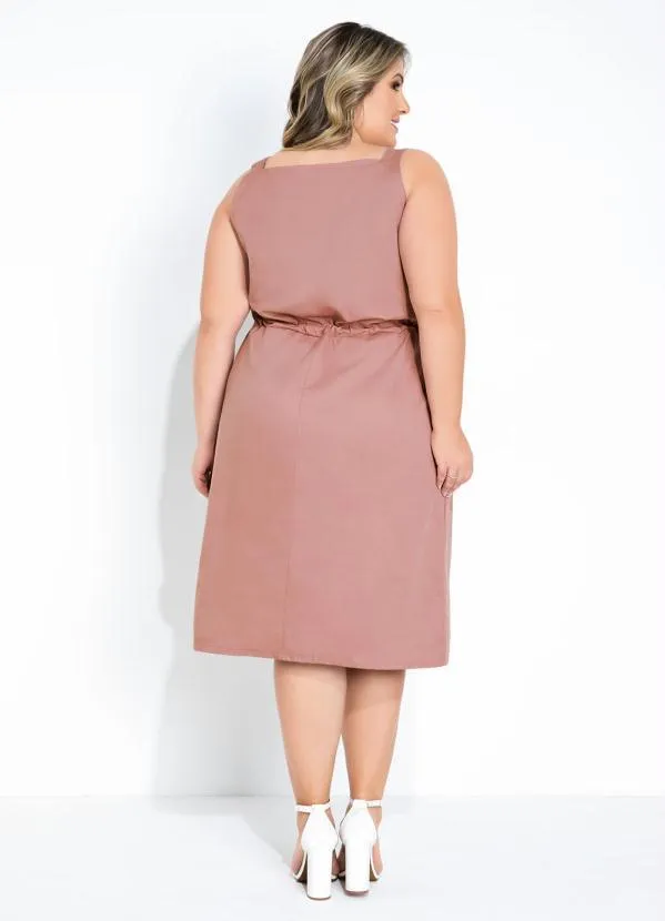 Rosalie - Vestido Rosa com Alças 2