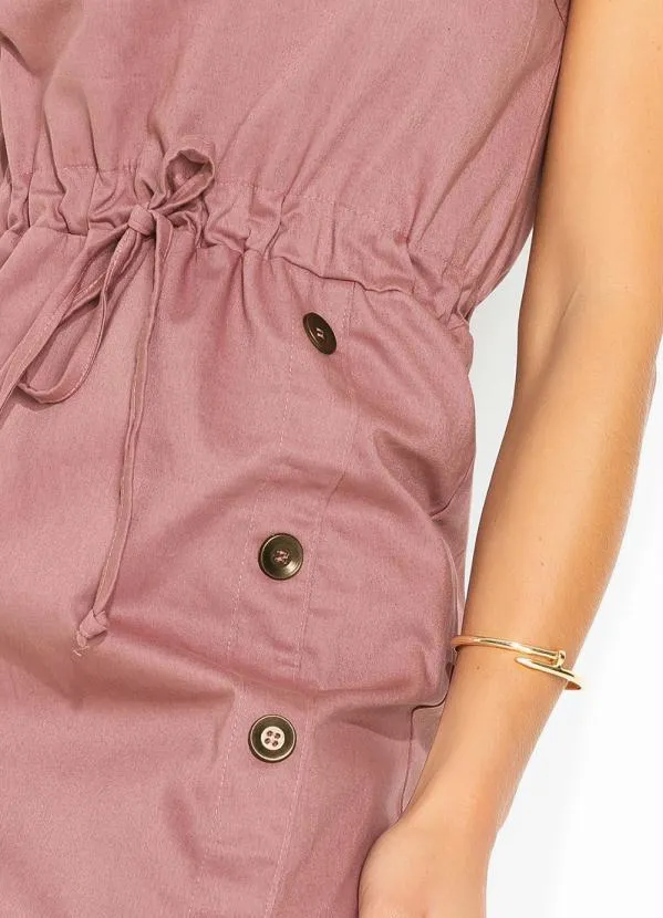 Rosalie - Vestido Rosa com Alças 9