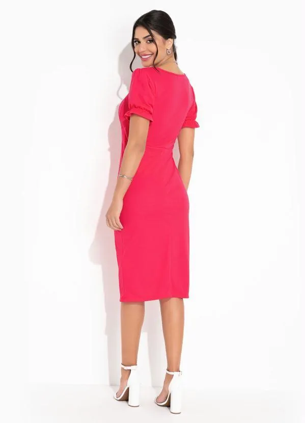 Rosalie - Vestido Rosa Decote Princesa 5