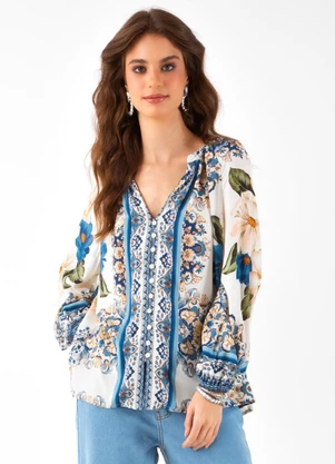 Farm - Bata Anastácia Azul - FARM