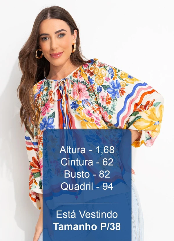 Farm - Bata Lenço Floraline Off White 5