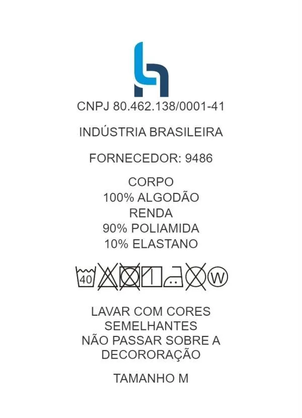 bonprix - Bata Manga Curta com Renda Branca 5