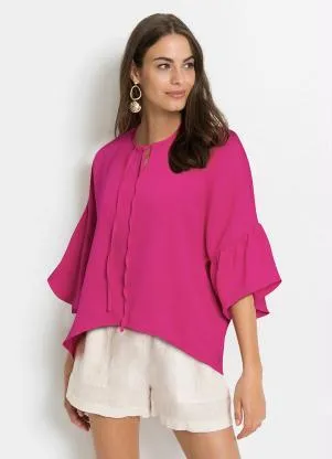 bonprix - Bata Mangas Amplas Pink - BONPRIX