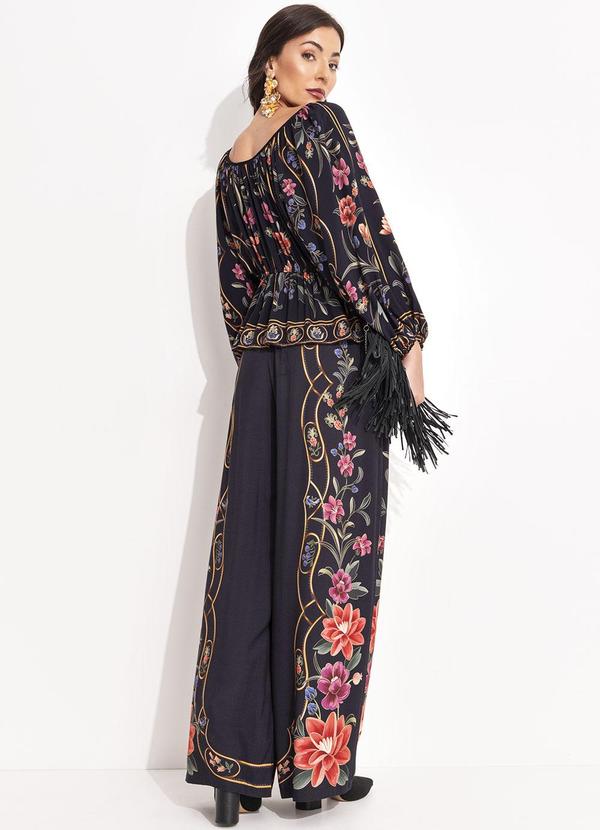 Farm - Bata Mg Floral Belle Preto 4