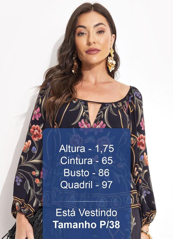 Farm - Bata Mg Floral Belle Preto 5