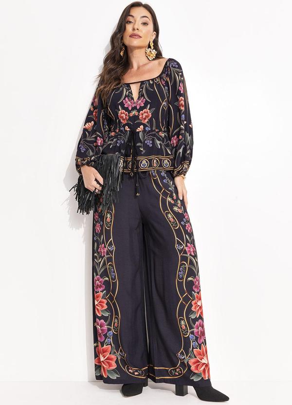 Farm - Bata Mg Floral Belle Preto 6