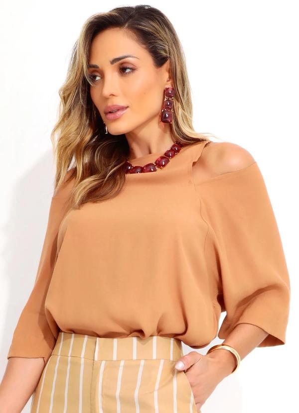 Colcci - Blusa Colcci Marrom