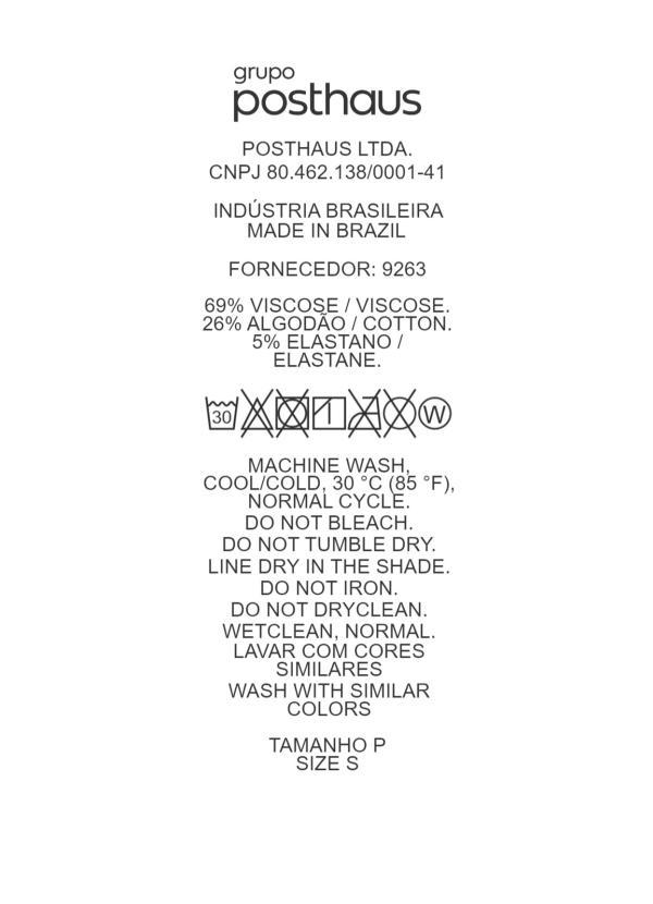 Quintess - Blusa Coqueiros em Malha Texturizada de Viscose 8