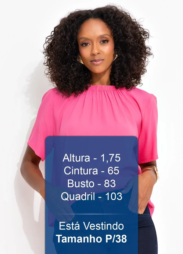 Colcci - Blusa em Viscose Rosa 5