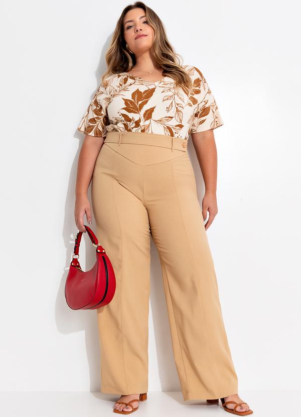 Quintess - Blusa Folhagem Natural em Malha de Viscose 10