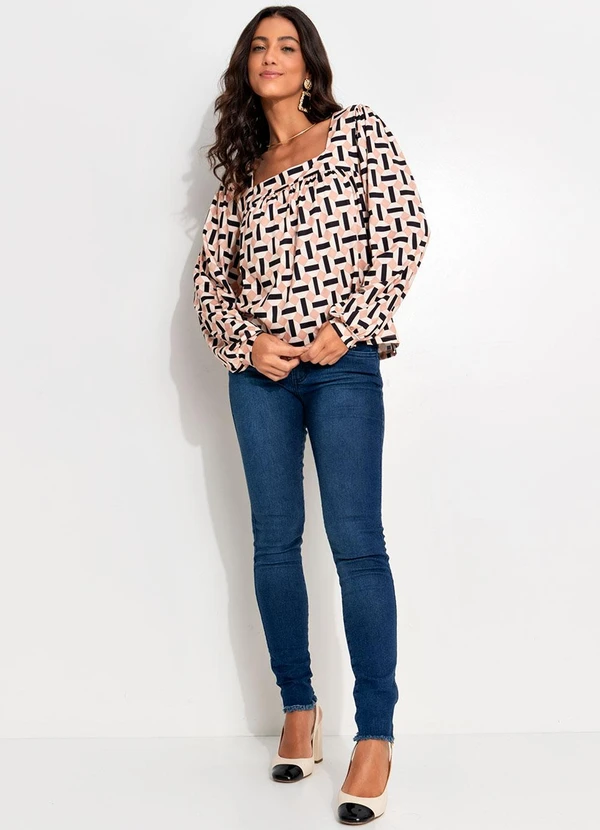 Quintess - Blusa Gravataria em Malha Fria 3