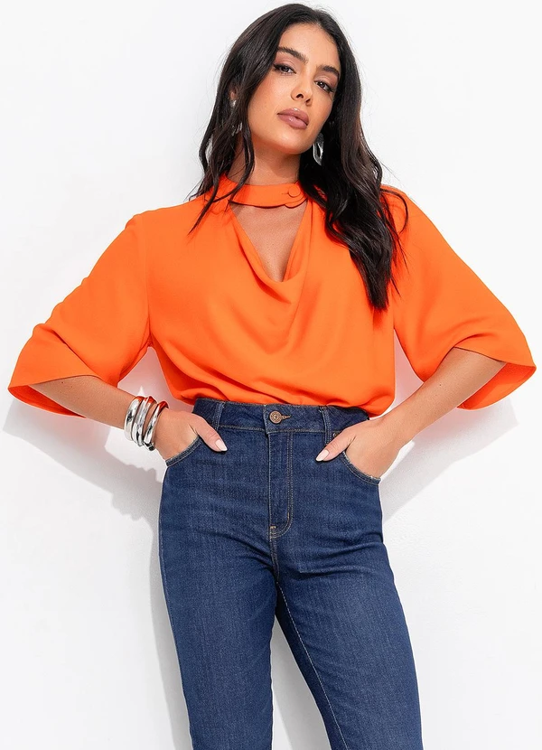 Forum - Blusa Laranja