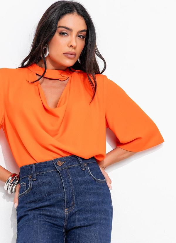 Forum - Blusa Laranja 7