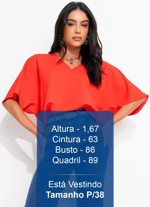Colcci - Blusa Linho Vermelho 5