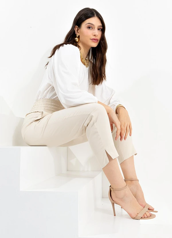 You Premium - Blusa Ml Ray Off White 6