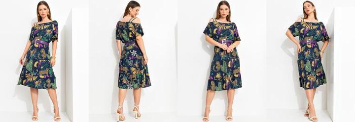 Blusa Natureza Color em Malha de Viscose