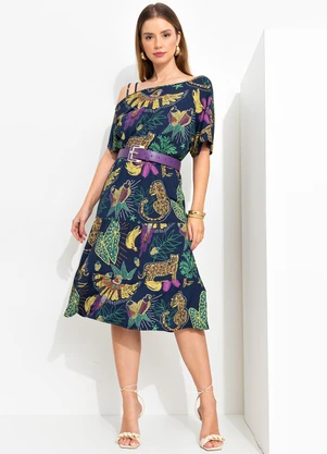 Quintess - Blusa Natureza Color em Malha de Viscose - QUINTESS