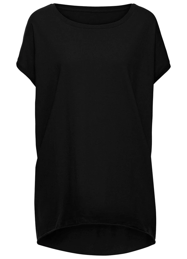 bonprix - Blusa Preta em Moletinho 6