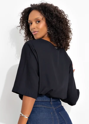 Colcci - Blusa Preto - COLCCI
