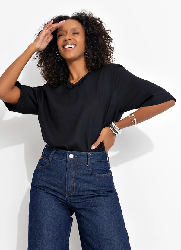 Colcci - Blusa Preto