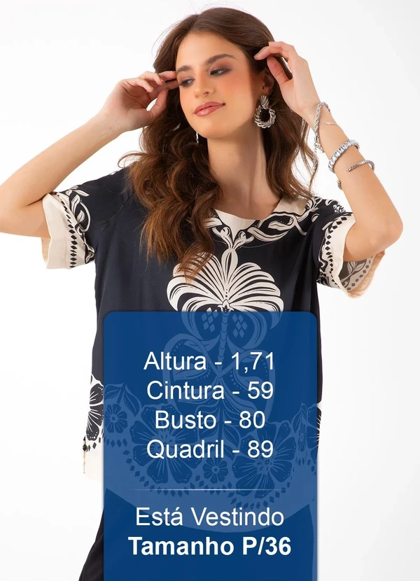 Farm - Blusa Splendor Tropical Preto 5