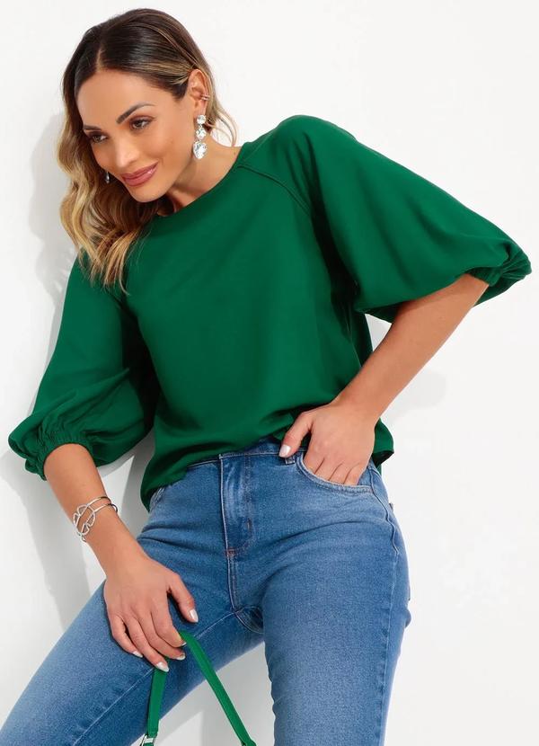 Colcci - Blusa Verde