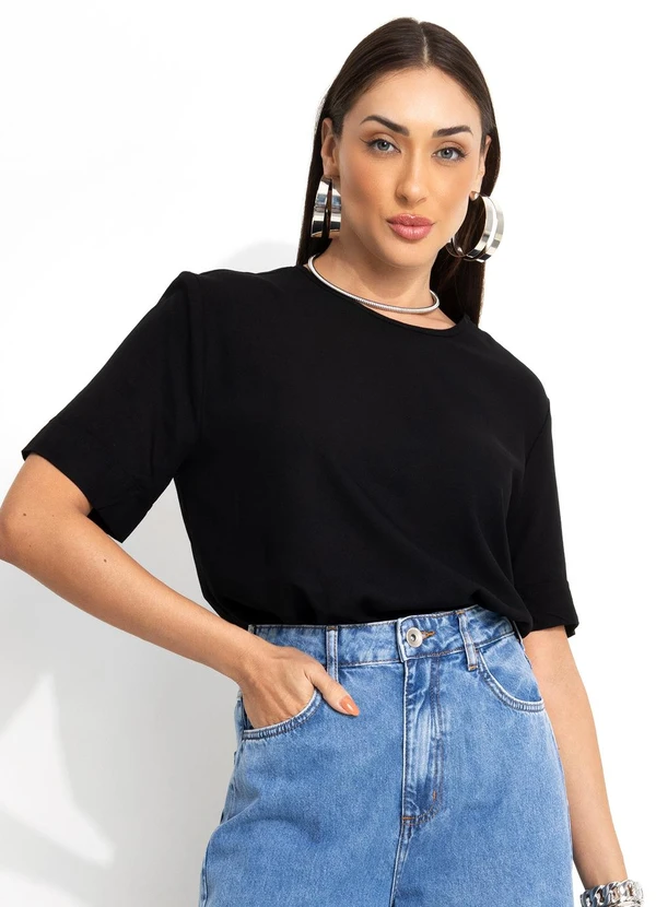 Colcci - Camiseta Preto