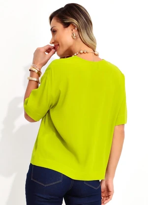 Colcci - Camiseta Verde - COLCCI
