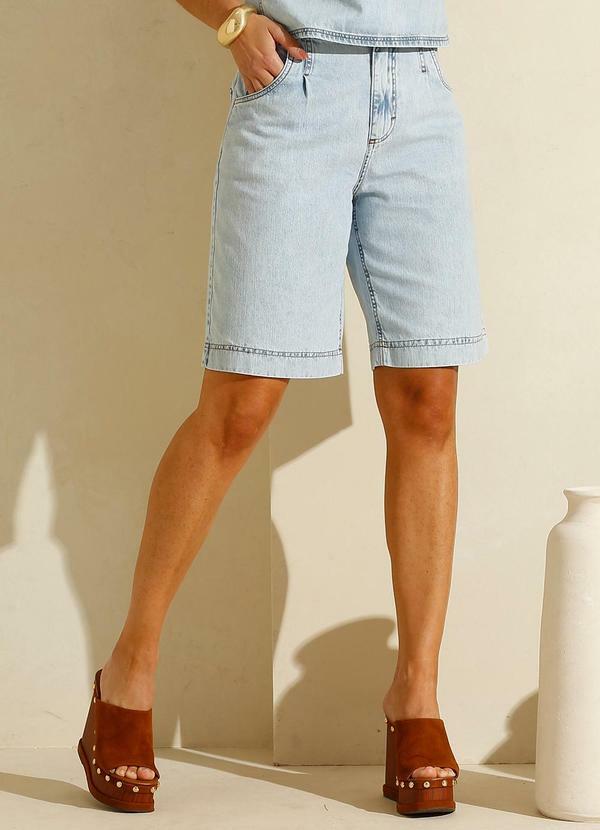 Rafree - Berm Fem Jeans Nicolas Jeans Claro