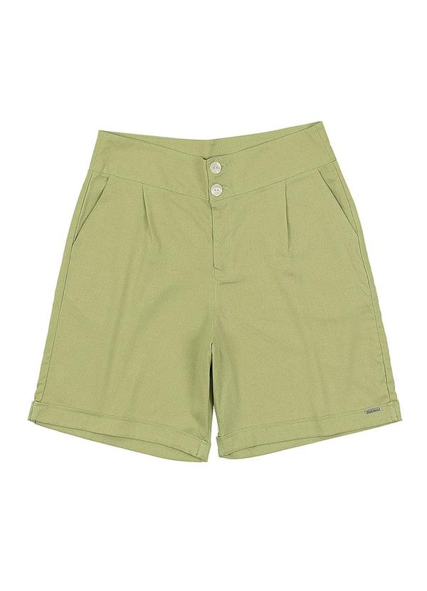 Soft Bonni - Bermuda Adulto Feminino Verde