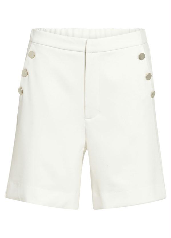 bonprix - Bermuda Alfaiataria com Bolso Off White 1