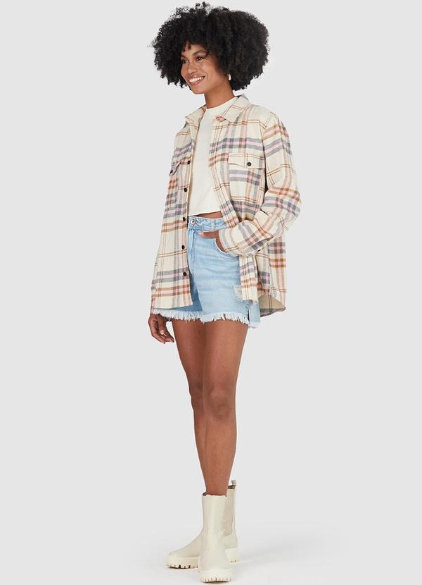 Malwee - Bermuda Azul Claro Boyfriend Jeans Feminina 4