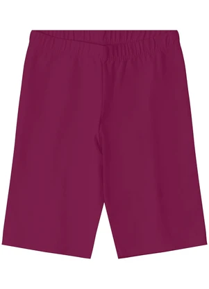 Malwee - Bermuda Ciclista em Cotton Feminino Roxo - MALWEE