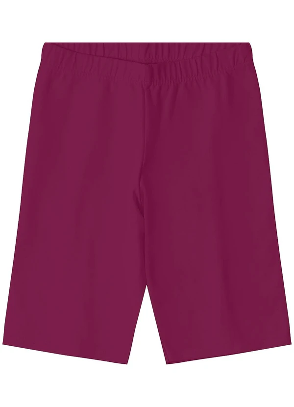 Malwee - Bermuda Ciclista em Cotton Feminino Roxo